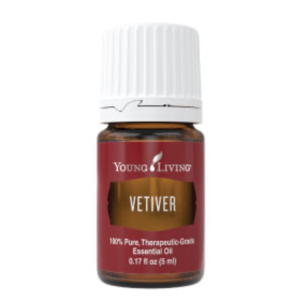 Young Living Vetiver Essential Oil 5 mL New!